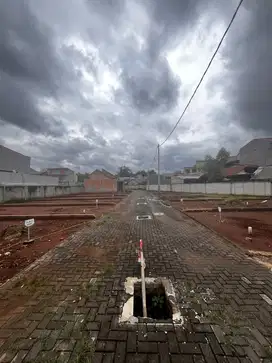 tanah kavling 31 unit di cipayung,strategis dekat tool