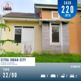 Rumah siap  renovasi di citra indah city jomggol