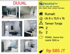 Rumah cantik siap huni di taman toraja dkt Dian Harapan