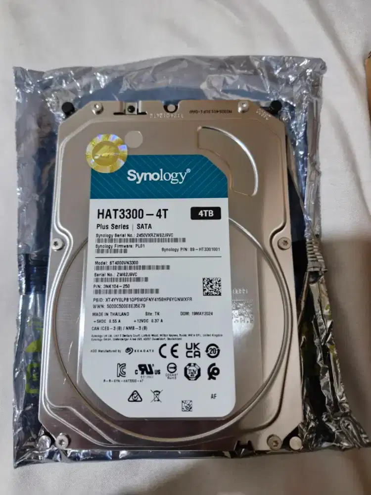 Harddisk HDD Synology HAT3300-4T