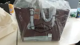 Tas Fossil original warna coklat