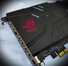 ISTIMEWA ROG ASUS Xonar Phoebus 7.1 SOLO PCI-e DOLBY Home THEATER V.4