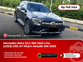 [LOW KM] Mercedes Benz Mercy GLC200 GLC 200 AMG Line CKD AT Hitam 2020