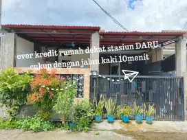 OVER CREDIT DEKAT STASIUN,,,PERUMAHAN DARU RAYA
