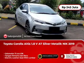 [ WARRANTY ] Toyota Corolla Altis 1.8 V AT Silver Metalik 2019/2020