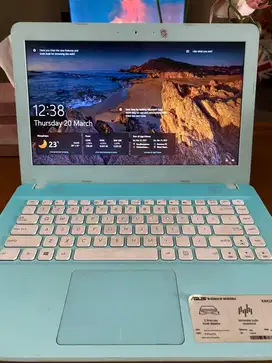 Laptop ASUS X441N Warna Tosca | Mulus, Siap Pakai, Harga Terjangkau!