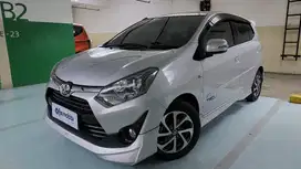 TDP 6JT Toyota Agya 1.2 G TRD Sportivo Bensin-AT 2018 Silver