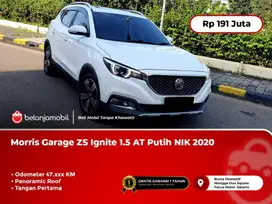 [ LOW KM ] MG Morris Garage ZS Ignite 1.5 AT Putih 2020/2021