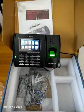 Mesin Absensi Solution X100C cocok untuk Perusahaan dan Pabrik