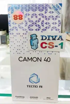 Tecno Camon 40 Helio G100 Ram 8Gb Storage 128Gb Camera 50Mp with OIS