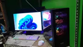 computer layar 24in siap pakai