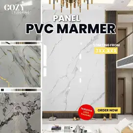 PVC Marmer dinding 2,9 meter motif marmer