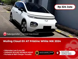 [ LOW KM 5RB ] Wuling Cloud EV AT Pristine White 2024/2025