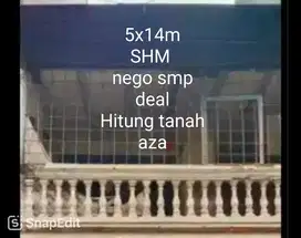 Dijual rumah di Pademangan Timur,. hitung tanah saja.