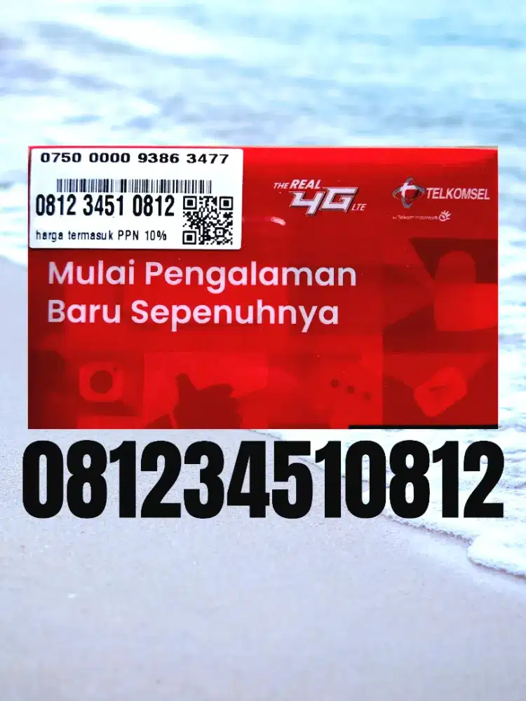 Nomor Cantik Telkomsel simPATI Rapi 0812345