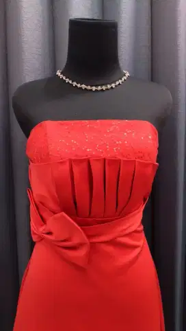 Gaun dress pre-loved dress pesta