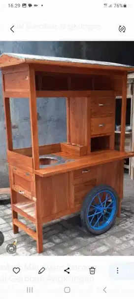 Lowongan kerja untuk pedagang keliling gerobakan(pria),di ruko wanita