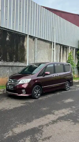 (TDP 10JT) Serena HWS Highway Star Tipe tertinggi 2013 Merah Rawatan