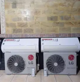 AC LG dual inverter 1.5 PK dan 2 pk