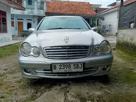 mercy c 230 sport thn2007 w silver met tgn1 trwt siap pakai antik full