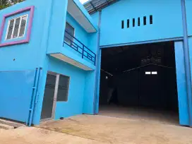 Gudang siap pakai ,ada office di Mustika Jaya Bekasi