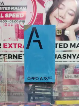 OPPO A78 5G 8/256GB HP MURAH BERGARANSI