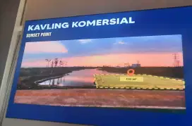 Kavling Komersial Podomoro Strategis dijual untukbisnis n kuliner