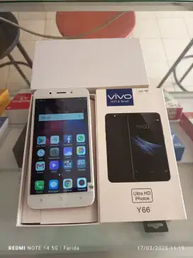 Vivo Y66 4/64gb bekas fullset normal bisa TT