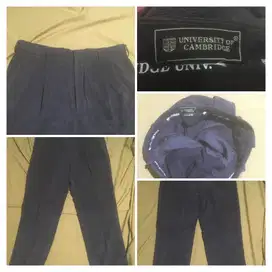 Celana chino curdoray jogger branded