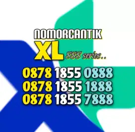 (bisa COD) Nomor Cantik Kartu XL HOKI TRIPLE 888 #02