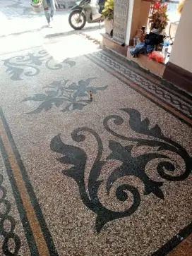 Batu sikat motif
