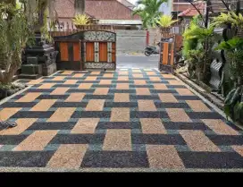Batu sikat carport minimalis