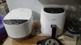 Rice cooker philips & air fryer kirin