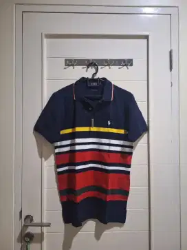Kaos Polo Stripe