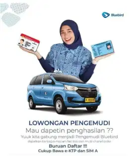 Lowongan Driver Bluebird
