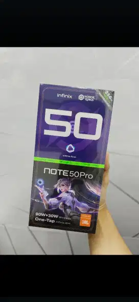 INFINIX NOTE 50 PRO RAM 8/256GB SEGEL BOX - GARANSI RESMI 1 TAHUN