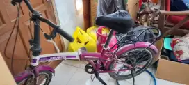 Sepeda lipat 16inch dewasa atau remaja