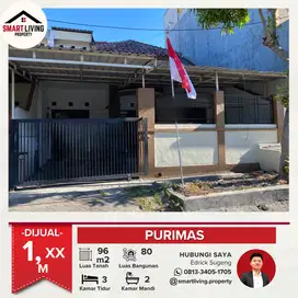 DIJUAL CEPAT BUTUH UANG RUMAH SIAP HUNI 1 LANTIA PURIMAS RUNGKUT SBY