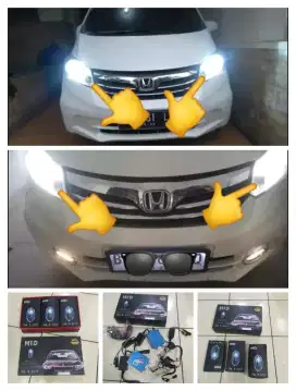 Lampu hid Honda Freed SM pasang dtmpt anda