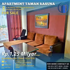 For Sale, Apartment Taman Rasuna, 2 Br, Furnished, SHGB