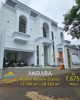 RUMAH MODERN CLASSIC DI ANDARA-JAKARTA SELATAN