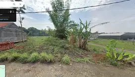 Tanah murah Losari Singosari Malang dijual cpt B.U Pol SHM Posisi Hook