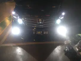 Pasang biled headlamp Alphard 2003 sampai 2013 sejadetabek