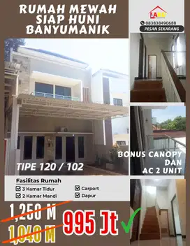 Turun Harga Rumah Ready 2 lt Grafika Banyumanik Tembalang