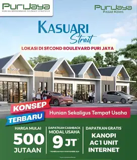 Puri jaya Rumah wirausaha kasuari strait bebas banjir
