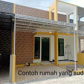 Rumah baru cluster modern minimalis di mojolaban