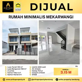 Rumah Baru Mekarwangi Bandung Akses Sangat Dekat Tol Moh Toha