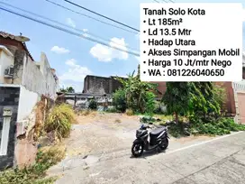 Jual Tanah Solo Kota Bisa Untuk Rumah Mewah, Dekat Paragon Mall, SGM