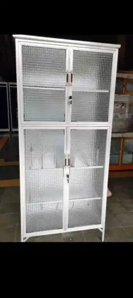 Lemari piring alumunium