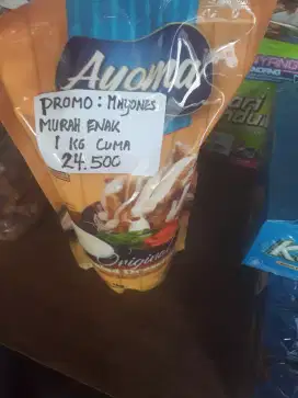 Saus salad ayoma / mayonais 1 kg gratis bumbu masak